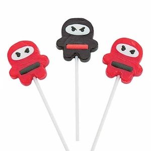 Ninja Party Lollipops